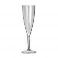 Re-Usable Clarity Champagne Flute 125ml. (4x12)