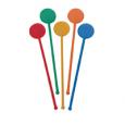 Assorted Disc Stirrers, 6". (4x250) - (Case of 4)