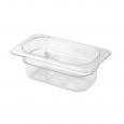Clear Gastronorm Food Pan, 1/9, 100mm, 0.8ltr.