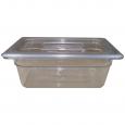 Clear Gastronorm Food Pan, 1/4, 100mm, 2.5ltr.