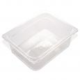 Clear Gastronorm Food Pan, 1/2, 100mm, 6ltr.