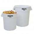 Rubbermaid Round White Brute Container 75ltr