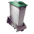 Rubbermaid Slim Jim Waste Receptacle Trolley.