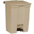 Beige Step-on Container Bin, 68ltr.