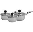 Living Easy Grip 3-Piece Pan Set.