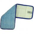 Blue Microfibre Mop Head 17". (10x1) - (Case of 10)