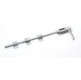 Round Garage Door Bolt, 18x5/8".