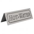 Budget S/S 'Hot Water' Tent Sign.