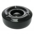 Black Windproof Ashtray, 5.75". (1)