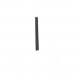 Black Frappe Straws, 4". (20x1000) - (Case of 20)