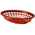 Red Plastic Side Order Basket, 20x14cm.