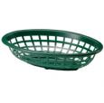 Green Plastic Side Order Basket, 20x14cm.