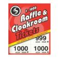 Silvine Cloakroom Ticket 1-1000