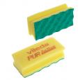 Vileda PurActive Scourer Yellow. (10x10) - (Case of 10)