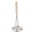Round Plastic Handle Potato Masher 5"