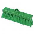 Green Hygiene Flat Sweeping Broom, 11".