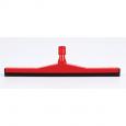Red Plastic Floor Squeegee 18"