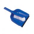 Jangro Blue Dustpan & Soft Brush Set.