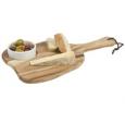 Handled Serving Board & Dip Dish