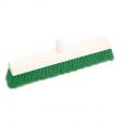 Green SYR Interchange Soft Broom Head, 12".