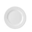 Churchill White Bamboo Footed Plate 9"/229mm (12)