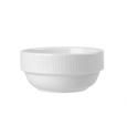 Churchill White Bamboo Stacking Bowl 14oz/400ml (6)