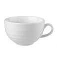 Churchill White Ripple Cappuccino Cup 12oz/340ml (12)