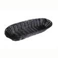 Black Loaf Poly-Ratton Basket 375mm