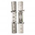 Silver Snowflake Christmas Crackers 11". (50)