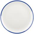 Retro Blue Coupe Plate, 11.25". (12x1)
