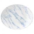 Blue Marble Coupe Plate 12.5". (6)