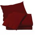 Claret Single Duvet Cover & Pillow Case.