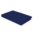 Navy Single Flat Bed Sheet.