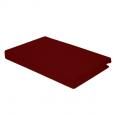 Claret Single Flat Bed Sheet.