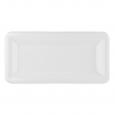 Churchill White Glide Plate 9.75"x4.9"/247x124mm (12)