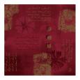 Dunilin Salento Bordeaux Napkin 40cm. (12x50)