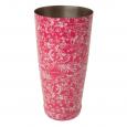 Patterned Pink Boston Can 16oz.