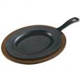 Lodge Griddle Underliner For Rimmed Oval Griddle.