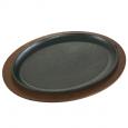 Lodge Cast Iron Jumbo Oval Serving Griddle 13.4"x10".