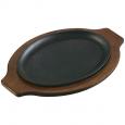 Lodge Cast Iron Oval Serving Griddle 10"x7.5".