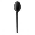 Black Disposable Dessert Spoons (1000) - (Case of 10)