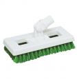 Green SYR Interchange Deck Brush, 9.5".