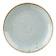 Stonecast Duck Egg Blue Coupe Plates 11.25" (12)