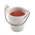 Porcelain Food Buckets 3.5oz.