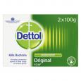 Dettol Anti-Bacterial Bar Soap 100g Twin Pack (6)