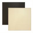 Faux Leather Reversible Choc/Cream Placemat Set