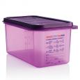 Araven Purple Airtight Allergen Gastronorm Container 1/3GN 6ltr