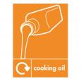 Cooking Oil Recycling Sticker