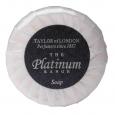 Platinum Range Round Tissue Pleated Soap 25g. (500)