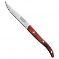 Red Handled Steak Knives. (12x1) - (Case of 12)